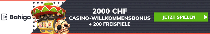 Werbebanner mit Slot Symbolen und grüner Jetzt Spielen Schaltfläche für Bahigo Online Casino Bonusangebot